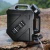 Cubo de PE de 10 litros para exteriores Camping Hogar Cubo para beber Almacenamiento de agua Cubo puro con grifo Tour en coche autónomo Cubo cuadrado