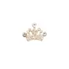 Acessórios de cabelo estilo coreano DIY liga diamante infantil tiara Coroa acessórios laço de fita materiais decorativos atacado