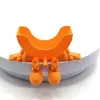 Producto Popular de Venta Cruzada Lindo Soporte Colgante para Esponjas Soporte para Esponjas de Lavar Platos con Cara Sonriente Rejilla de Secado