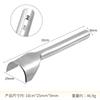 Atacado 1/2 profundo semicírculo chop 3-50mm opcional DIY couro ferramenta cinto cauda chop semicírculo punch c-shaped punch
