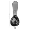 Cuchara de café de acero inoxidable 304 cuchara para polvo con báscula cuchara medidora 30ml15ml herramientas de repostería cuchara medidora de granos de café