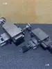Mesa de Corredera Cruzada Ranura de Cola de Milano de Hierro Fundido Carro de Tornillo de Varilla Doble Coordenada con Volante Riel Guía Banco de Trabajo Deslizador Bidireccional
