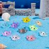 Exportación Transfronteriza Luminoso Boca de O Pez Demonio Accesorios de Resina Acuario Micro Paisaje Adornos para Coche Escritorio Colgante de Dibujos Animados