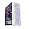 Nuevo chasis de juego transparente de panel lateral completo almacén de fuente de alimentación independiente panel lateral con bisagra chasis de computadora de escritorio chasis de comercio electrónico Guangyi