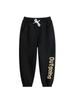 GRRR Marca da Moda Roupa Infantil 2025 Primavera Novo Calça Esportiva Infantil Algodão Meninos e Meninas Grandes Calça Legging Pai e Filho