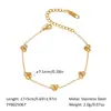 Amazon Moda Pulsera Tobillera Collar Simple de Alto Sentido para Mujer Acero de Titanio Oro 18K Chicas Dopamina Ins Celebridad de Internet
