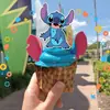 25 Piezas Venta Caliente Stitch Dibujos Animados Decoración de Cumpleaños Festival Fiesta Infantil Tarjeta Inserto para Pastel Venta al por Mayor