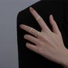 Anillo de estilo coreano para novia, estilo griego, para mujer, diseño de nicho, simple, estilo moderno, anillo abierto, anillo para dedo índice.