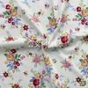 Tejido de algodón 60 con imitación Tencel, con estampado y teñido reactivo, de alta calidad, con flores de colores.