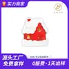 Bolsa de Regalo Navideña Personalizada Bolsa de Regalo Nochebuena Bolsa de Empaque de Regalo para Manzana Bolso de Mano Caja de Regalo Bolsa para Dulces