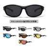 Nuevas gafas de sol futuristas plateadas Y2K de moda para hombres y mujeres, con conector Cyber Celebrity Millennium Spice.