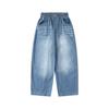 Roupas Infantis Dk 2026 Outono Estilo Japonês Retrô Calça Jeans Reta para Meninas e Meninos, Calça Casual Tendência para Crianças e Crianças Mais Velhas