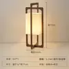 Elegante luminária de chão nova em estilo chinês, design retrô, adequada para salas de estar em hotéis boutique, salas de chá Zen e espaços de arte, apresentando uma estética Wabi-Sabi e artesanato em madeira.
