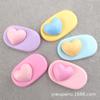 Pinzas para el cabello en forma de corazón hechas a mano DIY Accesorios para el cabello con pegamento crema Materiales Accesorios de resina Pegatinas para funda de teléfono para niños