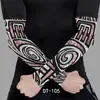 Manga larga para tatuaje de seda de hielo para hombre, manga larga de verano para motocicleta con protección solar, protector de mano para montar en bicicleta para mujer, manga de hielo, manga de flor para protección solar del brazo