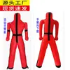Boneco de Treino de Jiu-jitsu Luta Sanda Wrestling Boxe Sparring à Prova de Explosão Resistente ao Desgaste Ultra-fibra Braço Suspensor Removível