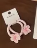 Grampo de Cabelo Flor de Cerejeira Rosa Suave Faixa de Cabelo Doce e Menina Grampo BB para Franja Quebrada Acessórios de Cabelo Cremosos