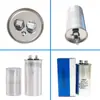 Capacitor de partida para compressor de ar condicionado CBB65 2025/30/35/40/50/60/70/80/100uF450V