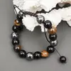 AliExpress Pulsera de Piedra de Lava Volcánica de 8 mm Piedra Natural Emperador Pulsera de Moda para Pareja Outlet de Fábrica