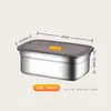 Caja Sellada Personalizable de Acero Inoxidable 316 Spot Grado Alimenticio Caja Crujiente de Acero Inoxidable 304 Exclusivo Transfronterizo de Amazon