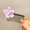 Pente de cabelo infantil feminino Pente de cabelo do bebê Bangs branca de neve Headwear Grab Clip Acessórios de cabelo das meninas Acessórios Hairpin Acessórios