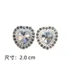Botones de Gota de Diamante Perla de Amor de Aleación Cosidos a Mano Accesorios de Ropa DIY Botones Chanel para Suéter Camisa