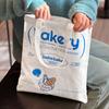 Loja de panificação Sacola de lona Sacola de compras criativa Bolsa de publicidade Sacola de algodão Sacola de lona empresarial Logotipo impresso