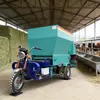 Espalhador de diesel de descarga uniforme veículo de alimentação de forragem de silagem veículo de alimentação elétrica para fazenda de gado