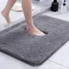 Alfombrilla Gruesa Absorbente para Pies de Baño Secado Rápido para el Hogar Puerta de Inodoro Alfombrilla Antideslizante Alfombrilla de Piso para Puerta de Baño y Dormitorio