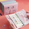 Libro de Contabilidad Macaron, Cuaderno de Hojas Sueltas, Diario de Efectivo Coreano, Gastos Portátiles, Cuaderno de Gestión Financiera Personalización