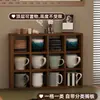 Estante de Almacenamiento para Tazas, Portavasos, Estante de Almacenamiento para Tazas de Café de Escritorio, Estante para Tazas de Té de Oficina, Estante Multiusos