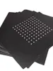 Papel com Escurecimento a Laser Papel Fotográfico Preto Dupla Face Caixa de Gravação a Laser Galvanômetro Papel para Teste Pontual de Correção 100 Folhas