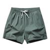 Novos Shorts Três Quartos Masculinos, Calças Esportivas Casuais Largas de Secagem Rápida para Homens, Calças de Praia Finas de Seda Gelo Transfronteiriças