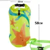 Boia de Airbag Duplo, Flutuador Espessado Portátil para Rafting ao Ar Livre com Armazenamento, Boia Salva-Vidas, Logotipo Personalizável