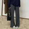 Ropa de Maternidad Estilo Coreano Otoño e Invierno Estilo Sencillo Para Personas Ligeramente Gordas Ropa de Moda Conjunto de Dos Piezas de Otoño con Pantalones Rayados