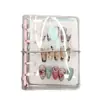 Álbum de Armazenamento de Unhas Postiças Usáveis Estilo Japonês Livro de Coleção de Nail Art Pronta Cartão de Cor para Amostra Transparente Ferramenta de Armazenamento Removível