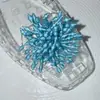 Acessórios de Flor de Sapato de Cristal Resistentes Estilo Coreano com Lantejoulas Bordadas, Franjas de Cristal Exquisite de Estilo Leve de Luxo