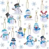 5D2025 Nova Pintura Diamantada de Natal e Halloween Chaveiro DIY Feito à Mão, Venda Direta de Fabricantes de Fontes Transfronteiriças