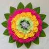 Suministros para la Limpieza de Tumbas del Festival Qingming: Coronas de Flores, Coronas de Flores Pequeñas para Ofrendas en Tumbas, Flores para Tumbas, Flores de Seda, Flores Artificiales, Coronas de Flores, Enredaderas de Flores