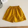 Nausicaä do Vale do Vento 2026 Verão Novo Estilo Coreano Versátil Colorido Dopamina Infantil Shorts Tendência Meninos e Meninas Comprimento do Joelho