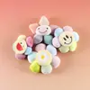 Broche Creativo de Girasol Juguete de Peluche Llavero para Mochila Llavero Colgante Pequeño Bolsas Accesorios de Muñeca Pequeña