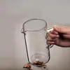 Copo Medidor de Vidro Borossilicato Personalizado para Assar, Copo para Beber, Béquer de Laboratório de Grande Capacidade com Tampa e Alça, Copo Graduado