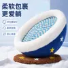 Cama para Gatos de Alta Apariencia con Rascador Integrado, Diseño de Estrellas y Lunas, Cama de Felpa Cálida y Transpirable para Gatos Mascotas, Adecuada para Todas las Estaciones, Rascador para Gatos