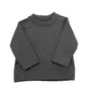 Ropa interior para bebé Otoño Nuevo Suave Versátil Camiseta de manga larga para niños y niñas Pequeños Casual Ropa interior