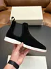 Botines populares de cuero de vaca mate para comercio exterior STN, forro de color contrastante, suela suave, botines Chelsea sin cordones para hombre para ir al trabajo