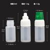 Gotero de muestreo micro Fob de 3/5/8 ml Gotero LDPE Botella de reactivo sin lavado para gotas para los ojos