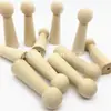 Gancho de madera maciza al por mayor gancho de madera gancho para parte trasera de puerta gancho de madera accesorios para armario colgar ropa perchero para sombreros y abrigos accesorios de perchero de madera gancho de madera para ropa perchero de madera