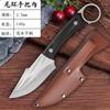 Cuchillo para cortar carne de acero inoxidable forjado a mano, cuchillo afilado, cuchillo de carnicero para partir, cuchillo para matar cerdos, cuchillo para cortar huesos, mango Yangjiang, cuchillo para carne