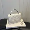 Bolso cuadrado pequeño de moda 2026 con bolsillo oculto con cremallera, bolso cruzado para estudiante, bolso de hombro nuevo versátil, pequeño y exquisito