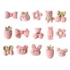 Venda quente linha rosa menina flor de cereja resina jóias acessórios acessórios do carro diy acessórios atacado pj1612
